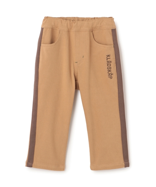 kladskap(クレードスコープ)の「ロゴ+サイドラインロング丈ペインターパンツ(その他パンツ・キッズ・ベージュ/チャコール・110cm/100cm/90cm/120cm/130cm)」の12枚目の写真