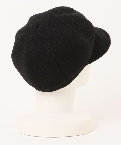 CA4LA(カシラ)の「HK SPAN 5(キャスケット・レディース・ブラック/チャコールグレー/ベージュ・ONESIZE)」の9枚目の写真