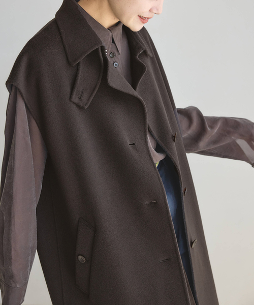 ジャーナルスタンダード　ロングベストトレンチ JOURNAL STANDARD ロング トレンチ ベスト JOURNAL STANDARD