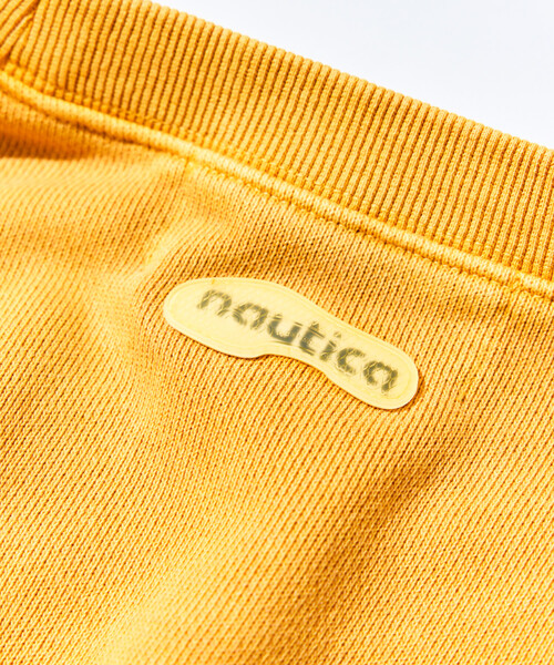 NAUTICA（ノーティカ）の「Reebok×NAUTICA/リーボック×ノーティカ 【Exclusive】 ダブルネーム アーチロゴ ピグメント ヘビーウェイト クルーネックスウェット（スウェット・メンズ・イエロー/ブラック/ネイビー・LARGE/SMALL/X-LARGE/MEDIUM）」の13枚目の写真