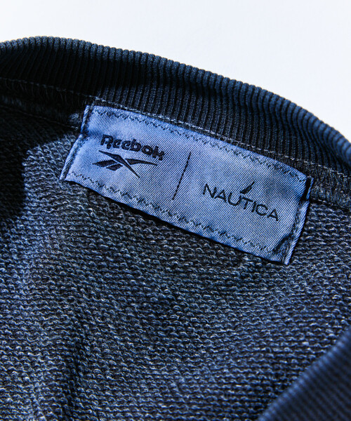 NAUTICA（ノーティカ）の「Reebok×NAUTICA/リーボック×ノーティカ 【Exclusive】 ダブルネーム アーチロゴ ピグメント ヘビーウェイト クルーネックスウェット（スウェット・メンズ・イエロー/ブラック/ネイビー・LARGE/SMALL/X-LARGE/MEDIUM）」の17枚目の写真