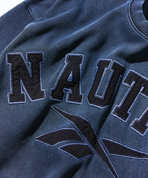 NAUTICA（ノーティカ）の「Reebok×NAUTICA/リーボック×ノーティカ 【Exclusive】 ダブルネーム アーチロゴ ピグメント ヘビーウェイト クルーネックスウェット（スウェット・メンズ・イエロー/ブラック/ネイビー・LARGE/SMALL/X-LARGE/MEDIUM）」の19枚目の写真