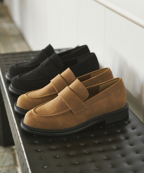 正規品HERMES ベージュ スエード ローファー 36 m*い様 美品エルメス靴