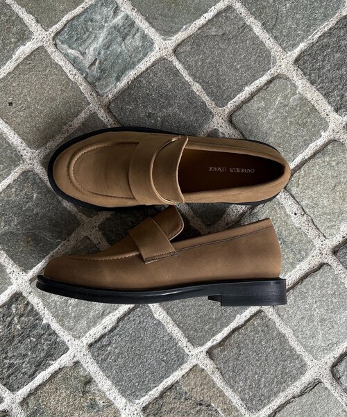 CAPRICIEUX LE'MAGE（カプリシューレマージュ）の「スエードローファー（ローファー・レディース・ブラック/ベージュ・38/36/37）」の12枚目の写真