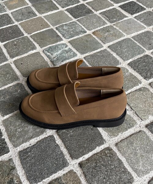 CAPRICIEUX LE'MAGE（カプリシューレマージュ）の「スエードローファー（ローファー・レディース・ブラック/ベージュ・38/36/37）」の13枚目の写真