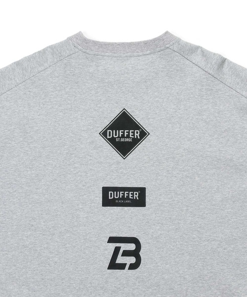 The DUFFER of ST.GEORGE(ザダファーオブセントジョージ)の「〔BLACK LABEL〕SORONA PONTE ROUND HEM 3Q TEE:セットアップ ポンチ素材 ラウンドヘム 7分袖Tシャツ(Tシャツ/カットソー・メンズ・ブラック/ホワイト/ライトグレー・X-LARGE/LARGE/MEDIUM)」の18枚目の写真