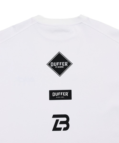 BLACK LABEL〕SORONA PONTE ROUND HEM 3Q TEE：セットアップ ポンチ