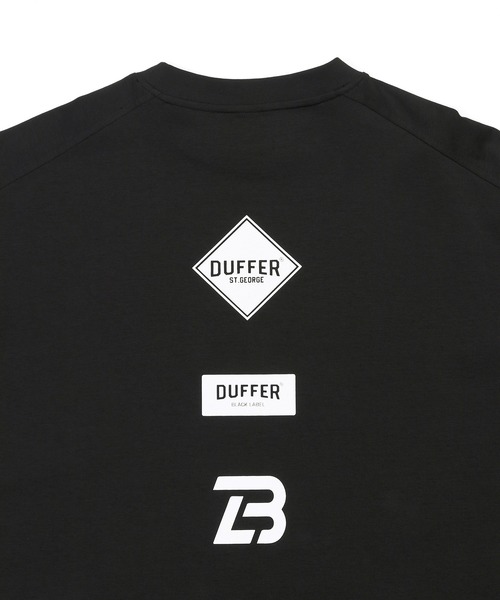 The DUFFER of ST.GEORGE(ザダファーオブセントジョージ)の「〔BLACK LABEL〕SORONA PONTE ROUND HEM 3Q TEE:セットアップ ポンチ素材 ラウンドヘム 7分袖Tシャツ(Tシャツ/カットソー・メンズ・ブラック/ホワイト/ライトグレー・X-LARGE/LARGE/MEDIUM)」の17枚目の写真