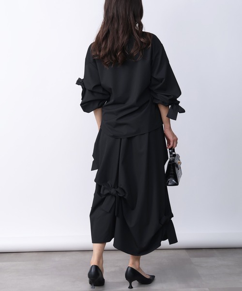 PICCIN（ピッチン）の「リボンブラウス（シャツ/ブラウス・レディース・ブラック・M）」の11枚目の写真