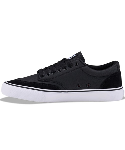DC SHOES(ディーシーシューズ)の「VARIAL S /DCローカットスニーカー(スニーカー・メンズ・ブラック系その他/ブラック×ホワイト・29cm/28.5cm/28cm/27.5cm/27cm/26.5cm/26cm/25.5cm/25cm/24.5cm/24cm/23.5cm/23cm)」の4枚目の写真