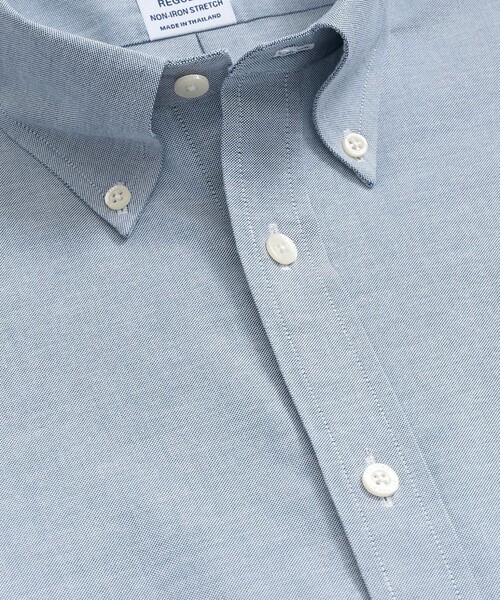 BROOKS BROTHERS(ブルックスブラザーズ)の「ストレッチオックスフォード GFロゴ ショートスリーブカジュアルシャツ Regular Fit(シャツ/ブラウス・メンズ・グリーン/レッド/グレー・X-LARGE/LARGE/MEDIUM/SMALL)」の4枚目の写真