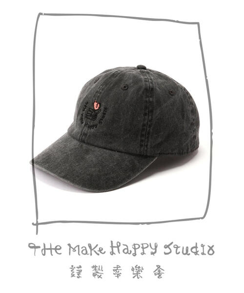 The Make Happy Studio（ザメイクハッピーストゥディオ）の「The Make Happy Studio/ザメイクハッピーストゥディオ/HEART CAP（キャップ・メンズ・ブルー/ブラック/ピンク・F）」の20枚目の写真