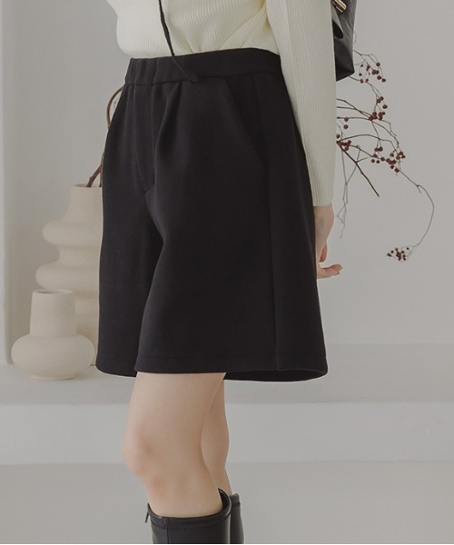 Petitjo（プッチージョ）の「小さいサイズ　ショートパンツ　低身長さん・小柄女性（その他パンツ・レディース・キナリ/ブラック・PSS/PS/PM/PL）」の2枚目の写真