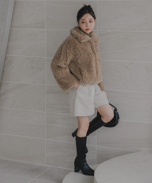 Petitjo（プッチージョ）の「小さいサイズ　ショートパンツ　低身長さん・小柄女性（その他パンツ・レディース・キナリ/ブラック・PSS/PS/PM/PL）」の3枚目の写真