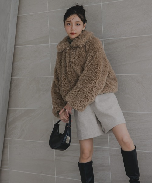 Petitjo（プッチージョ）の「小さいサイズ　ショートパンツ　低身長さん・小柄女性（その他パンツ・レディース・キナリ/ブラック・PSS/PS/PM/PL）」の5枚目の写真