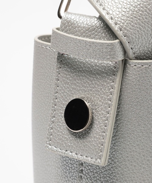 LEPSIM(レプシィム)の「アジャストベルトバッグ 595115(ショルダーバッグ・レディース・シルバー/ブラック/モカ・ONE SIZE)」の20枚目の写真