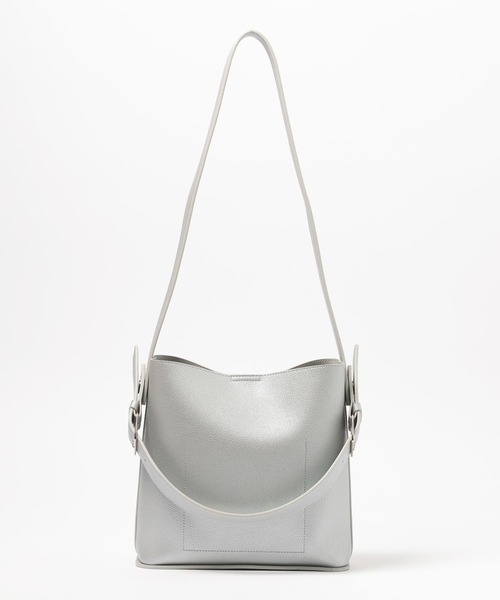 LEPSIM(レプシィム)の「アジャストベルトバッグ 595115(ショルダーバッグ・レディース・シルバー/ブラック/モカ・ONE SIZE)」の9枚目の写真