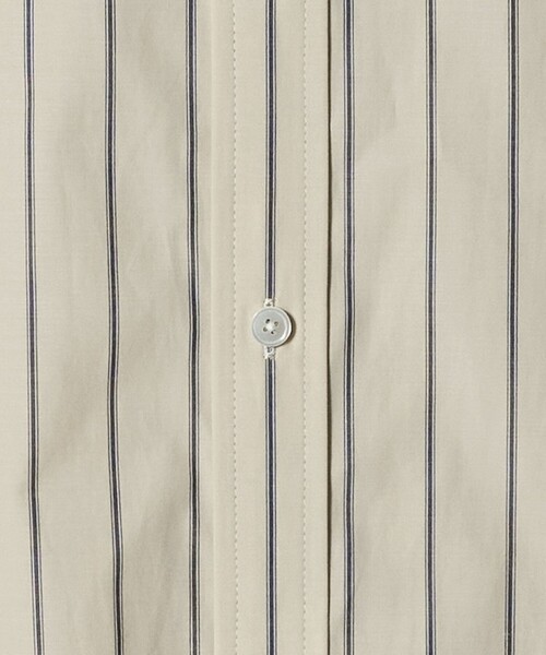 セール】＜conte＞コットン ストライプ レギュラーカラーシャツ