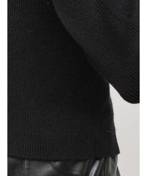 GYDA（ジェイダ）の「エコファーオフショルチェーンbijouニットトップス（ニット/セーター・レディース・オフホワイト/ブラック・FREE）」の15枚目の写真