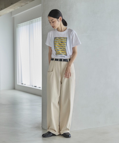 feepur（フェピュール）の「スクエアバックルフェイクレザーベルト（ベルト・レディース・ブラック・MEDIUM）」の22枚目の写真