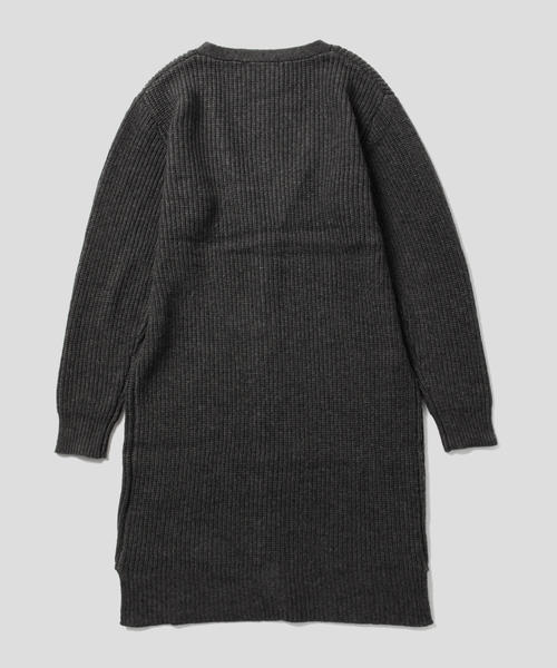 B:MING by BEAMS(ビーミングバイビームス)の「ビーミング by ビームス / 畦編みロングカーディガン(カーディガン/ボレロ・レディース・グレー/ベージュ・ONE SIZE)」の16枚目の写真