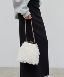 GALLARDAGALANTE | 【2.718】シャギークラスプバッグ(ショルダーバッグ)