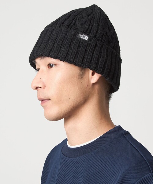 THE NORTH FACE（ザノースフェイス）の「＜THE NORTH FACE＞ケーブル ビーニー ニットキャップ（ニットキャップ/ビーニー・メンズ・グレー系/ブラック/ワイン/ベージュ・FREE）」の2枚目の写真