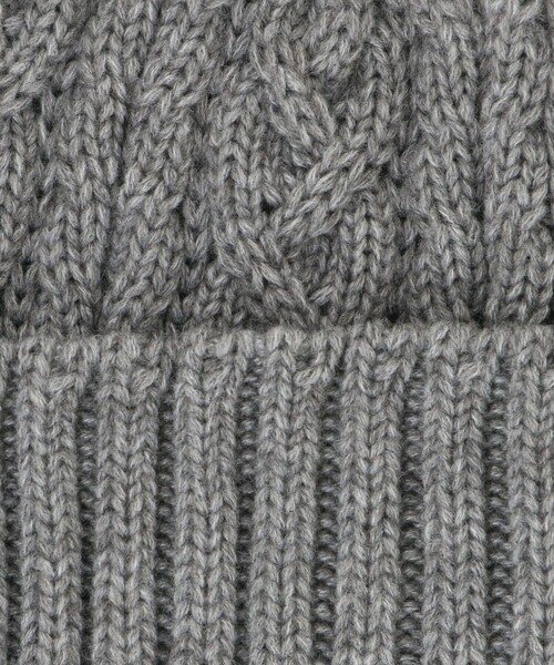 THE NORTH FACE（ザノースフェイス）の「＜THE NORTH FACE＞ケーブル ビーニー ニットキャップ（ニットキャップ/ビーニー・メンズ・グレー系/ブラック/ワイン/ベージュ・FREE）」の8枚目の写真