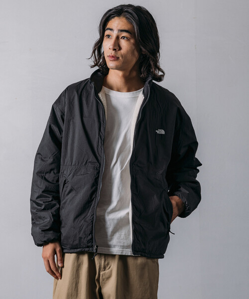 【美品】THE NORTH FACE フリースナイロン ジャケット nlw72304_001.jpg