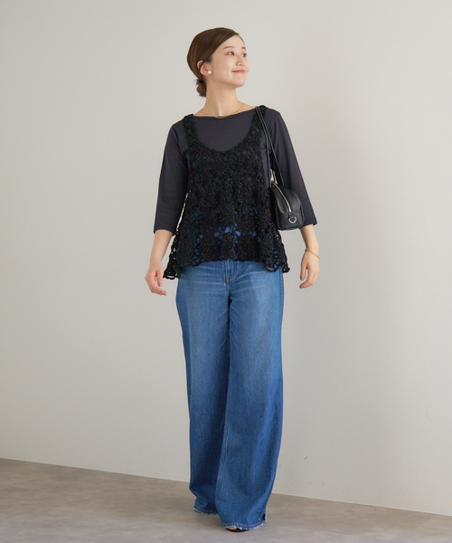 モールヤーンクロシェタンク（ニット/セーター）｜IENA（イエナ）の