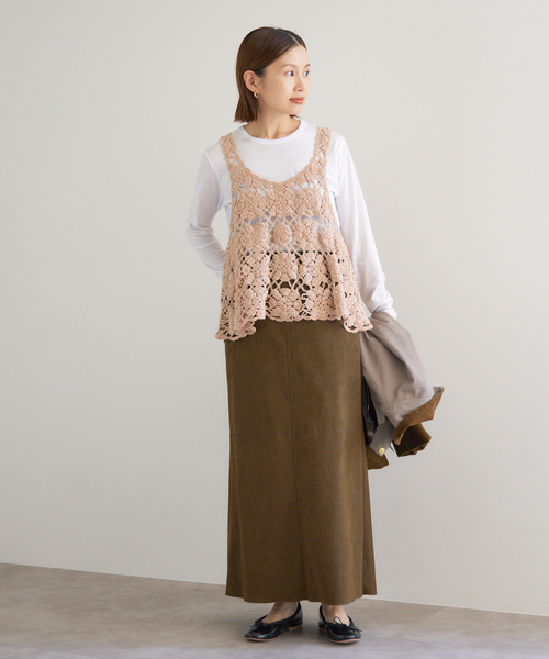 モールヤーンクロシェタンク（ニット/セーター）｜IENA（イエナ）の