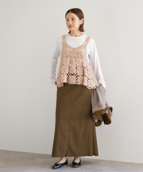 モールヤーンクロシェタンク（ニット/セーター）｜IENA（イエナ）の