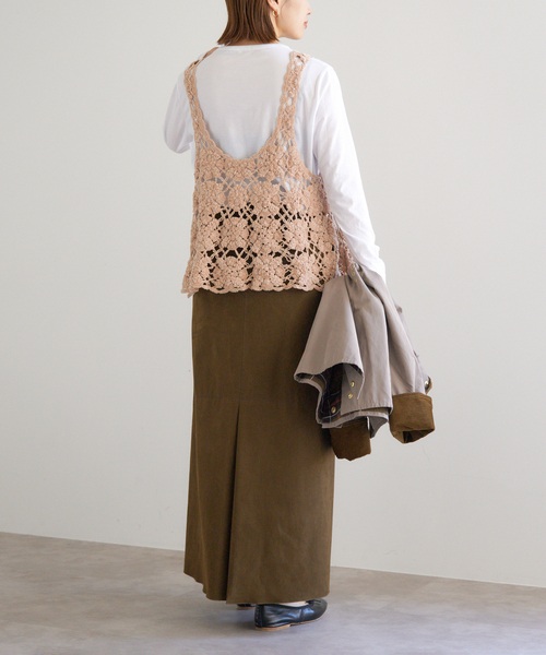 モールヤーンクロシェタンク（ニット/セーター）｜IENA（イエナ）の