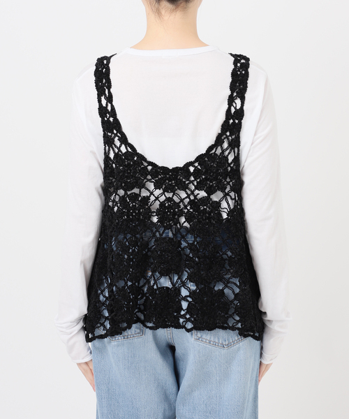 モールヤーンクロシェタンク（ニット/セーター）｜IENA（イエナ）の