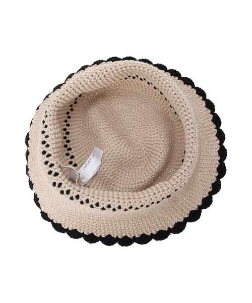 Samansa Mos2（サマンサ モスモス）の「フリルニットハット（ハット・レディース・ベージュ/モカ・F）」の12枚目の写真