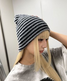 Figments | ボーダーニットキャップ(ニットキャップ/ビーニー)