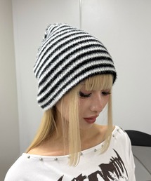 Figments（フィグメンツ）の「ボーダーニットキャップ（ニットキャップ/ビーニー）」