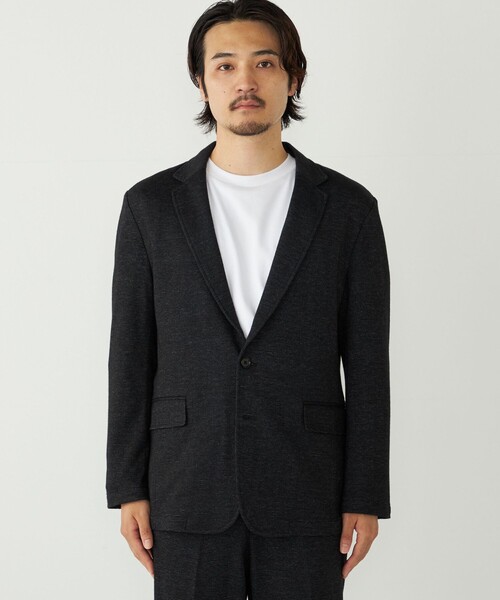 シップス カラーズ（SHIPS Colors）/SHIPS Colors:ムリネ ジャージー ジャケット(セットアップ対応可能) SHIPS Colors:ムリネ ジャージー ジャケット(セットアップ対応可能