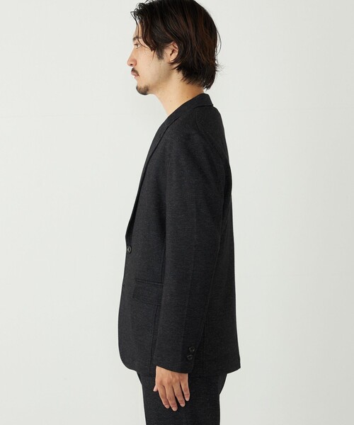 SHIPS Colors:ムリネ ジャージー ジャケット(セットアップ対応可能