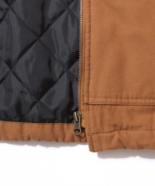 SITRY(シトリー)の「SITRY Duck Zip Hoodie/別注 オーバーサイズ フード裏ボア ドローコード ダックパーカー ダックジャケット アクティブパーカー ブルゾン フルジップパーカー フーディー(ブルゾン・メンズ・ブラウン/ブラック・M/L/LL)」の15枚目の写真