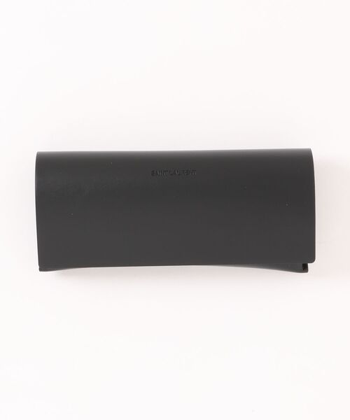 Saint Laurent（サンローラン）の「【SAINT LAURENT/サンローラン】フォックス サングラス SL M154K 001（サングラス・レディース・ブラック・FREE）」の3枚目の写真