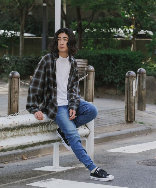 WP WESTPOINT(ダブルピーウエストポイント)の「WP WESTPOINT/ダブルピー ウエストポイント インディゴ イージー 濃青デニムパンツ 裾リブ(デニムパンツ・メンズ・インディゴブルー・S/L/XL/XXL/XS/M)」の9枚目の写真