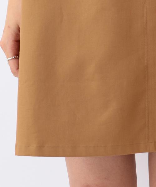 Another Edition（アナザーエディション）の「Aラインノースリーブワンピース/ AEMFC C/P Aライン NSL OP（ワンピース・レディース・ブラック/ベージュ・フリー）」の7枚目の写真