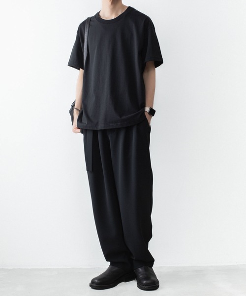 ATTACHMENT(アタッチメント)の「30//2 スビンジャージー エンブロイダリーTEE / 30//2 SUVIN JERSEY EMBROIDERY TEE(Tシャツ/カットソー・メンズ・ホワイト/ライトグリーン/ブラック/グレー・4/1/2/3)」の21枚目の写真
