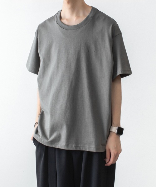ATTACHMENT(アタッチメント)の「30//2 スビンジャージー エンブロイダリーTEE / 30//2 SUVIN JERSEY EMBROIDERY TEE(Tシャツ/カットソー・メンズ・ホワイト/ライトグリーン/ブラック/グレー・4/1/2/3)」の22枚目の写真