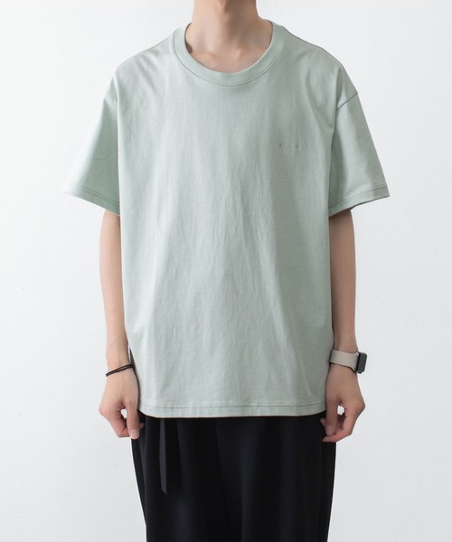 ATTACHMENT（アタッチメント）の「30//2 スビンジャージー エンブロイダリーTEE / 30//2 SUVIN JERSEY EMBROIDERY TEE（Tシャツ/カットソー・メンズ・ホワイト/ライトグリーン/ブラック/グレー・4/1/2/3）」の12枚目の写真