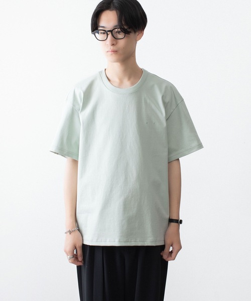 ATTACHMENT（アタッチメント）の「30//2 スビンジャージー エンブロイダリーTEE / 30//2 SUVIN JERSEY EMBROIDERY TEE（Tシャツ/カットソー・メンズ・ホワイト/ライトグリーン/ブラック/グレー・4/1/2/3）」の6枚目の写真