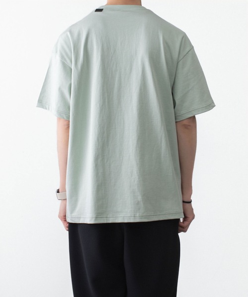 ATTACHMENT（アタッチメント）の「30//2 スビンジャージー エンブロイダリーTEE / 30//2 SUVIN JERSEY EMBROIDERY TEE（Tシャツ/カットソー・メンズ・ホワイト/ライトグリーン/ブラック/グレー・4/1/2/3）」の6枚目の写真