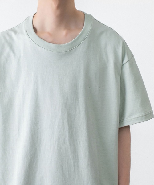 ATTACHMENT（アタッチメント）の「30//2 スビンジャージー エンブロイダリーTEE / 30//2 SUVIN JERSEY EMBROIDERY TEE（Tシャツ/カットソー・メンズ・ホワイト/ライトグリーン/ブラック/グレー・4/1/2/3）」の7枚目の写真