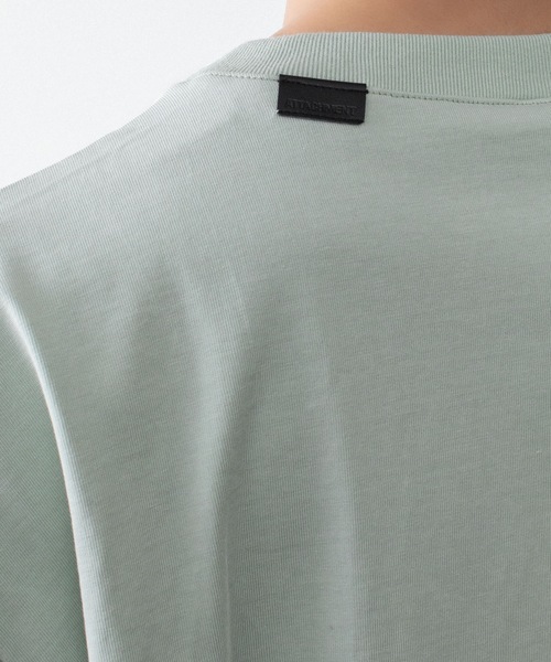 ATTACHMENT（アタッチメント）の「30//2 スビンジャージー エンブロイダリーTEE / 30//2 SUVIN JERSEY EMBROIDERY TEE（Tシャツ/カットソー・メンズ・ホワイト/ライトグリーン/ブラック/グレー・4/1/2/3）」の9枚目の写真